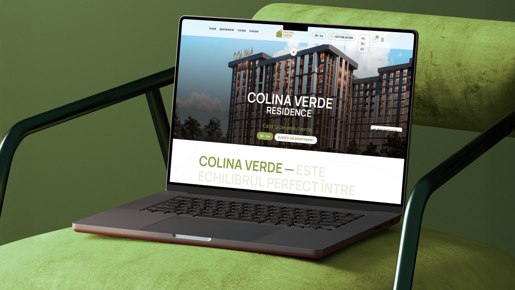 Colina Verde Residence – сайт, который продает комфорт и создаёт доверие detail
